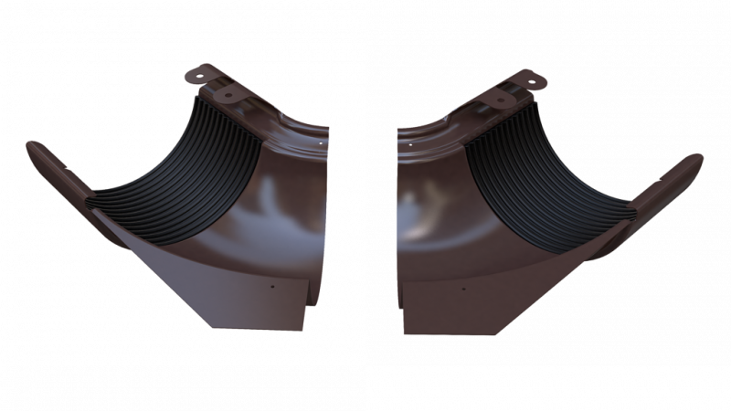 FarAcs СТАЛЬ PREMIUM 125/90 Внутренний угол регулируемый 100-165° (PLU-RAL 8017)