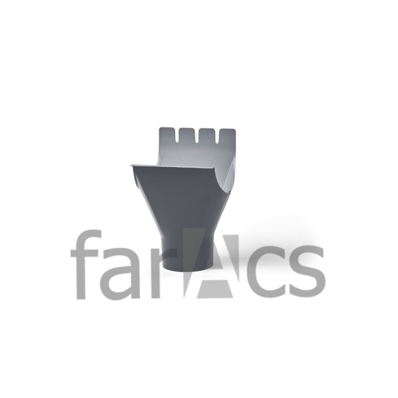 FarAcs СТАЛЬ PREMIUM 125/90 Воронка желоба (PLU-RAL 7024)