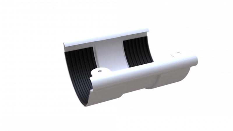 FarAcs СТАЛЬ PREMIUM 125/90 Соединитель желоба (PLU-SV 20)