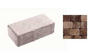 Плитка тротуарная ВЫБОР ЛА-Линия Б.2.П.6 Листопад гранит цвет Хаски 200*100*60 мм