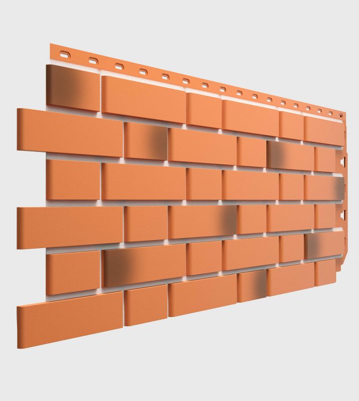 Фасадная панель Docke / Деке FLEMISH Красный жженый, S 0,46 кв.м