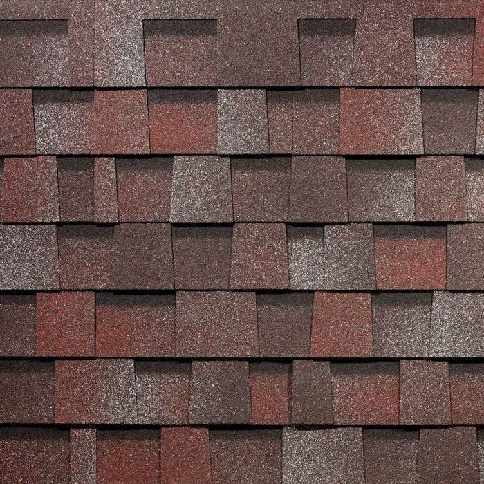 Многослойная ламинированная черепица Docke / Деке PIE PREMIUM DRAGON, Слива