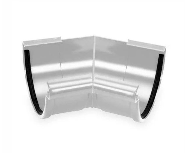 ПВХ Внутренний угол 135° для желоба 110мм