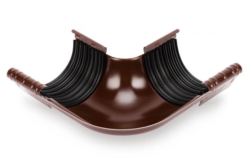 Внешний угол 90° для желоба 120мм сталь