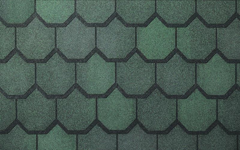 Гибкая черепица CertainTeed Carriage House Shangle Sherwood Forest