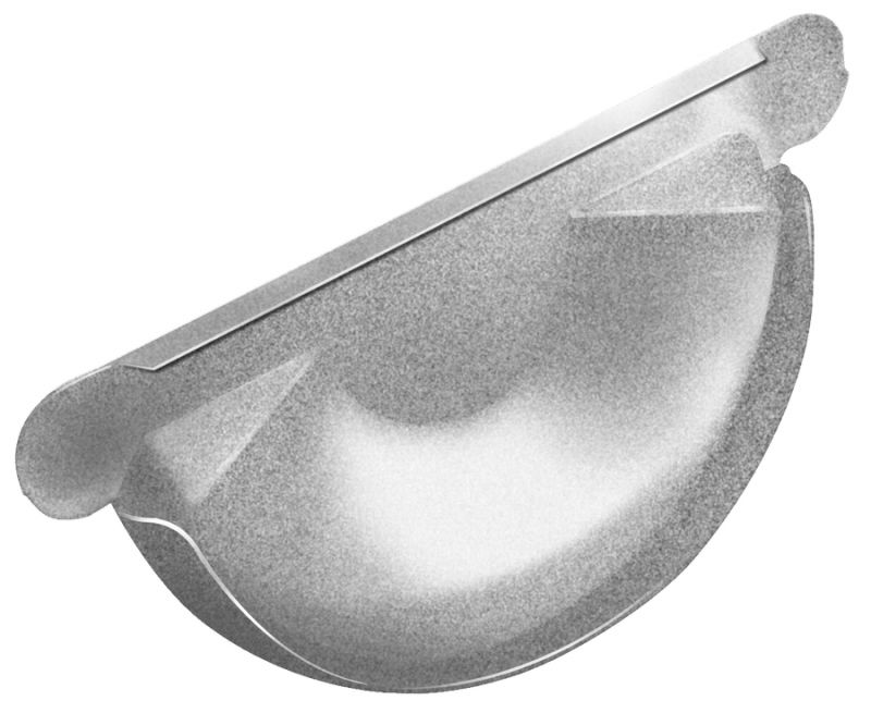 Grand Line AlZn 125х90мм Заглушка желоба