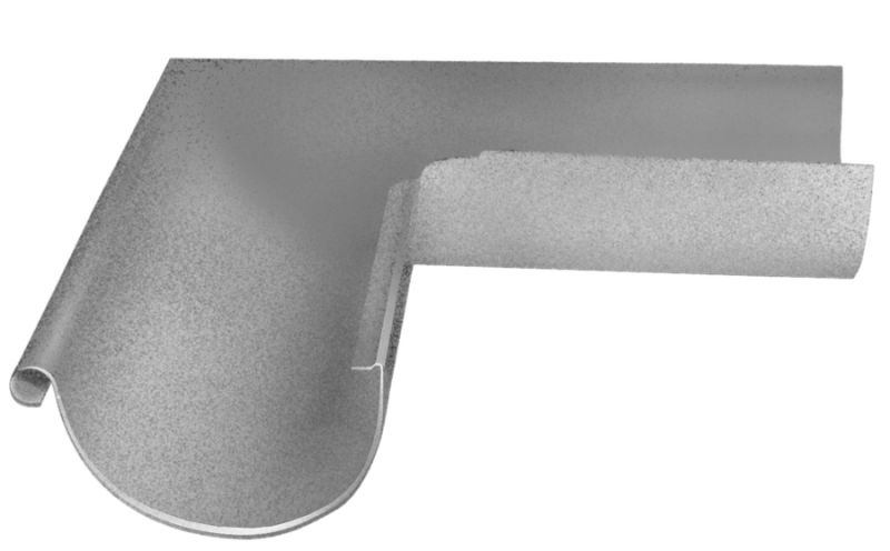 Grand Line AlZn 125х90мм Угол желоба внешний 90