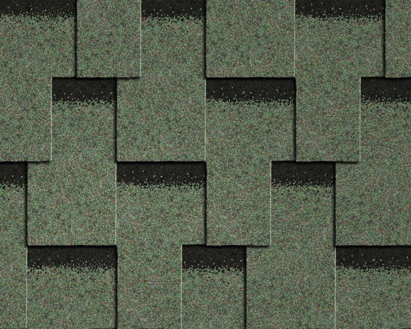 Гибкая черепица Icopal Claro Зеленый лес