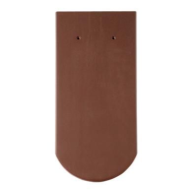 Керамическая рядовая черепица BRAAS (Браас) Опал Темно-коричневый