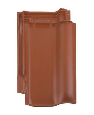 Керамическая рядовая черепица BRAAS (Браас) Рубин 13V Медный