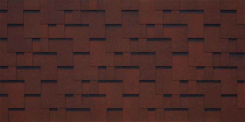 Гибкая черепица Tegola COMFORT SAN REMO, Rosso 402