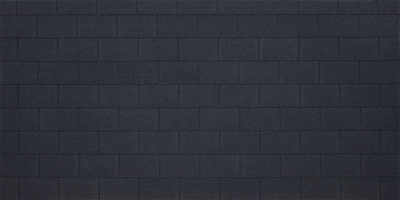 Гибкая черепица Tegola COMFORT CAPRI, Nero 262