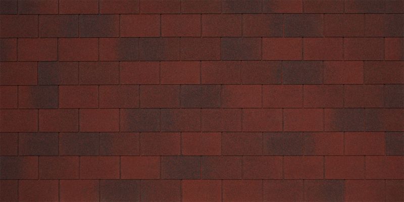 Гибкая черепица Tegola COMFORT CAPRI, Rosso 401