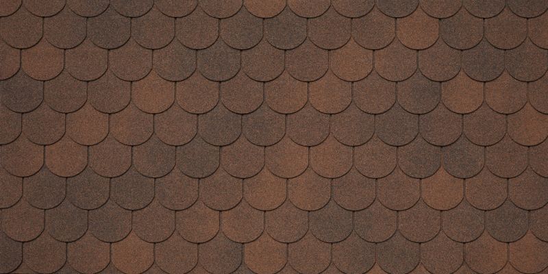 Гибкая черепица Tegola COMFORT ASSISI, Marrone 434