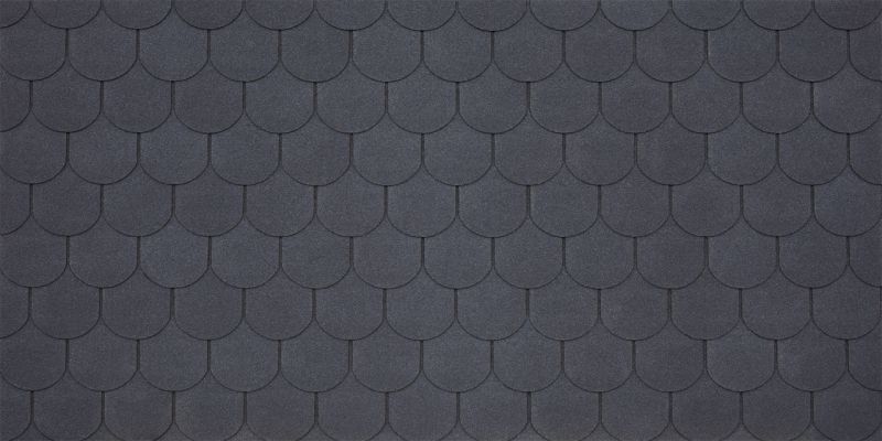 Гибкая черепица Tegola COMFORT ASSISI, Ardesia 468