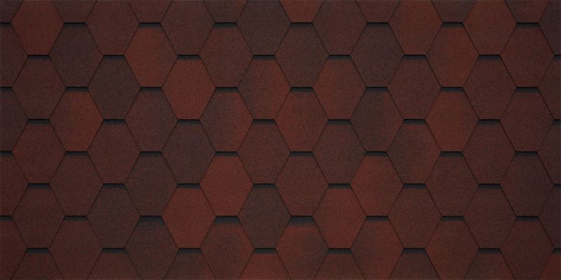 Гибкая черепица Tegola BUSINESS VENETO, Amarone 410
