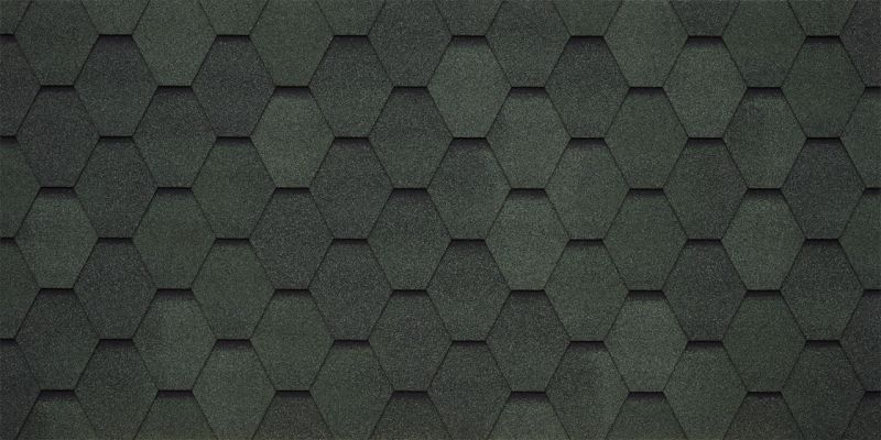 Гибкая черепица Tegola BUSINESS VENETO, Verde 474