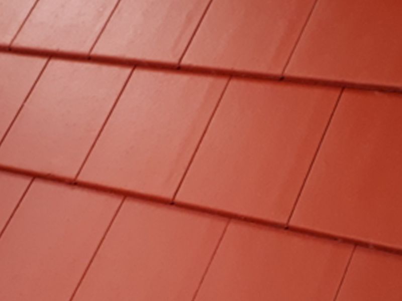 Цементно-песчаная черепица ORMAX EVO , Красная