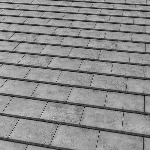 Керамическая черепица Tejas Borja FLAT-5XL SIDNEY GRAPHITE