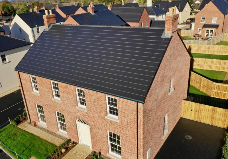 Керамическая черепица Tejas Borja FLAT-10 Tech LEON