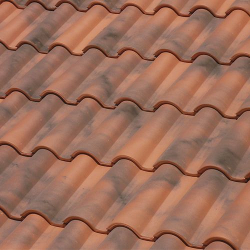 Керамическая черепица Tejas Borja TB-10 Tech MOSS RED