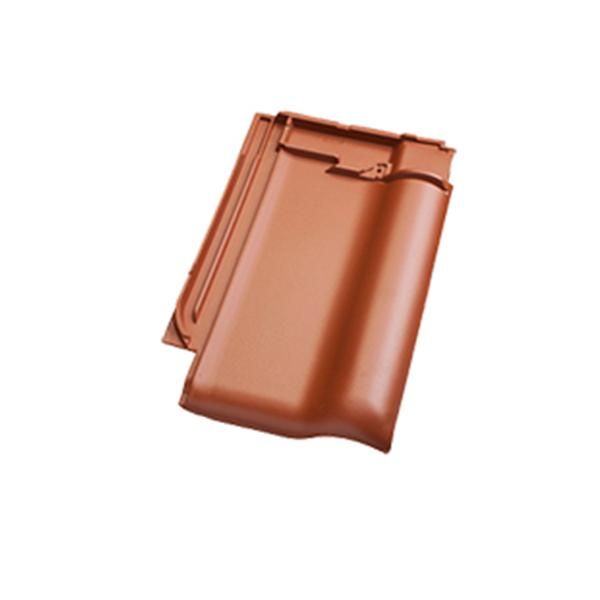 Керамическая черепица Koramic Universo 14 темно-коричневый ангоб