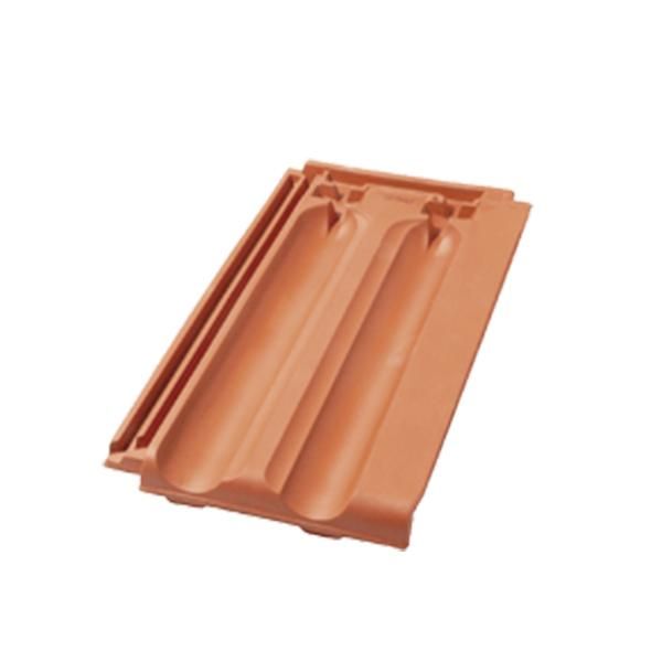 Керамическая черепица Koramic Mondo 12 красный ангоб