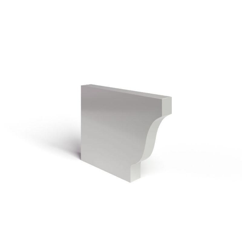 Заглушка желоба 120х86 левая