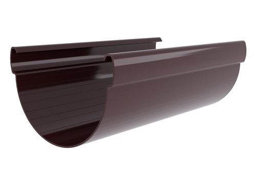Желоб ПВХ стандарт 3м шоколадный, 120х90мм.