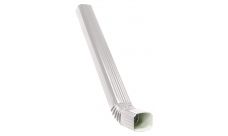 Прямоугольная труба, 3м с коленом PE