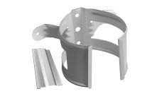 Кронштейн трубы на дерево(в комплект саморезы не входят) PE