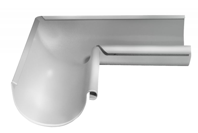 Внешний угол 90° для желоба 150мм ПВХ