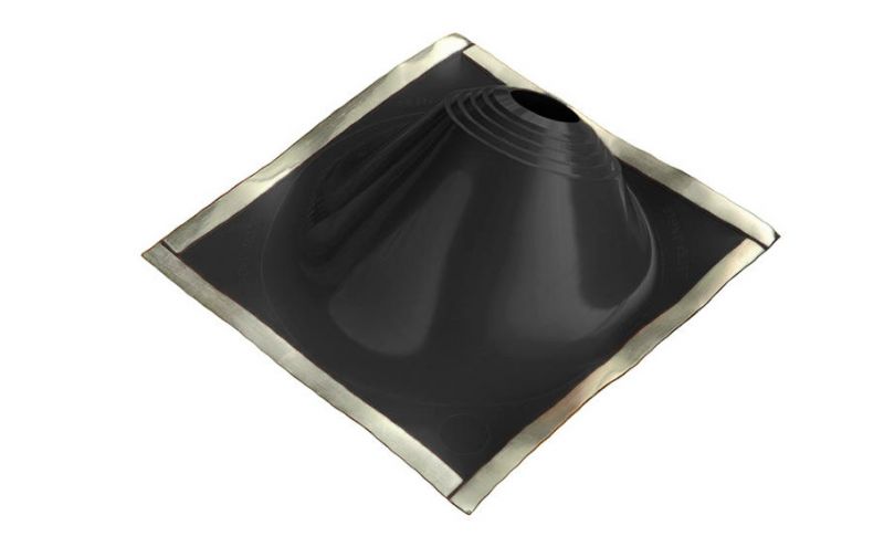 Кровельная проходка ультраугол №2  под диаметр 125-280, черный