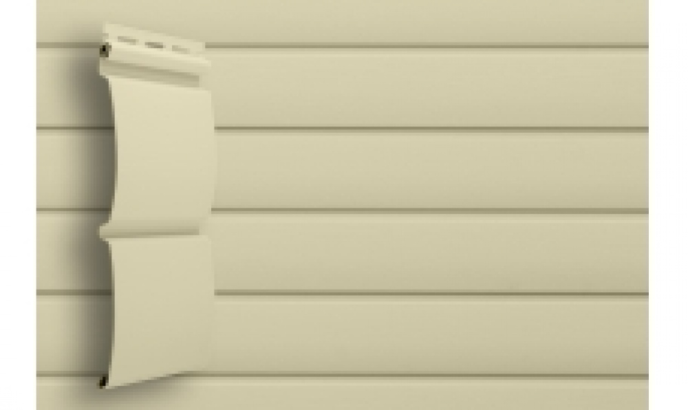 Блок-хаус 3,00 двухслойный Grand Line слоновая кость