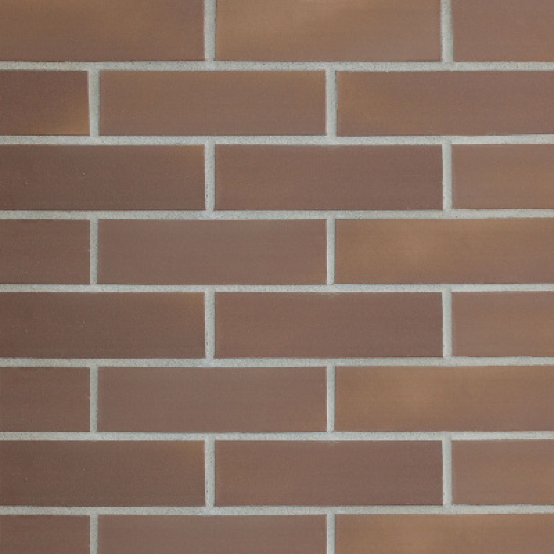 Плитка облицовочная Plato Brown AK, коричневая гладкая,карамельный от-к (240х71х14),Terramatic