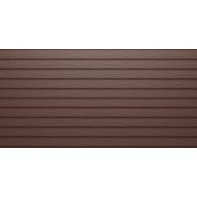 Сайдинг Aquasystem (Аквасистем) Скандинавская доска узкая двойная ПЭ (Zn275) RAL 8017