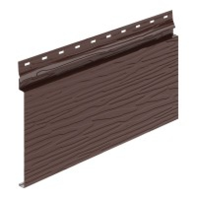 Сайдинг Aquasystem (Аквасистем) Скандинавский брус Модерн Узкий ПЭ (Zn 140) RAL 8017