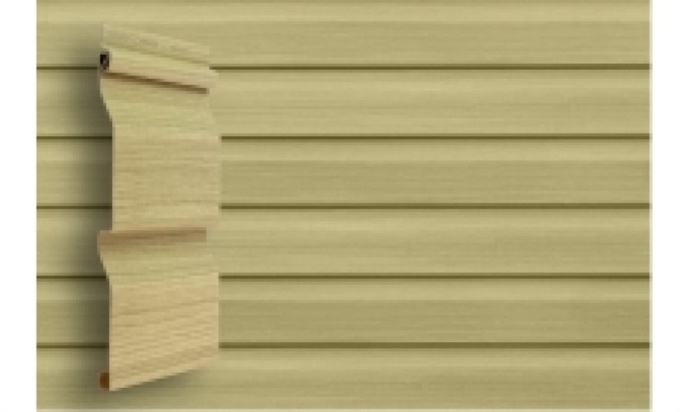 Сайдинг трехслойный виниловый Grand Line Тундра 3,6 ясень