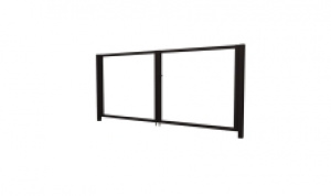 Ворота Жалюзи 1,68х3,6 без заполнения