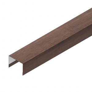 Горизонтальный П-образный профиль SV18,2 Сталь  PE (Zn275) 0,5мм Glance