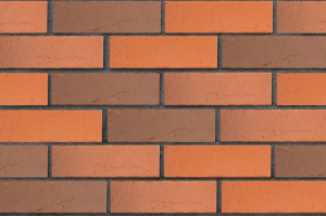 Кирпич клинкерный ЛСР Ричмонд красный флэш винтаж 250*85*65 мм
