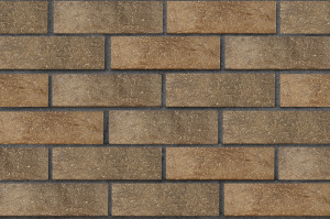 Кирпич облицовочный пустотелый ЛСР светло-коричневый флэш ультра рустик, 250*120*65 мм