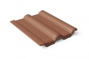 Цементно-песчаная черепица BRAAS Франкфуртская коричневая