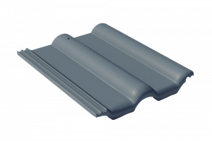 Цементно-песчаная черепица BRAAS Франкфуртская графит