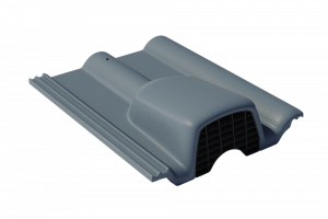 Цементно-песчаная черепица BRAAS Франкфуртская графит