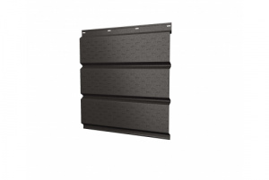 Софит Технониколь виниловый полностью перфорированный темно-коричневый 3м /1 шт