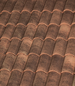 Керамическая черепица двухволновая ЦВЕТ LUCENTUM