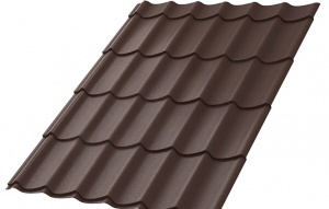 Металлочерепица МП Ламонтерра (MattMP-20-8017-0.5)