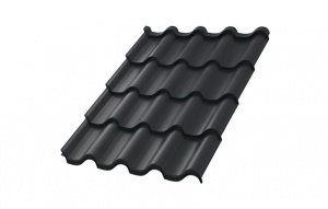 Металлочерепица МП Монтерроса-S NormanMP (ПЭ-01-7024-0.5)