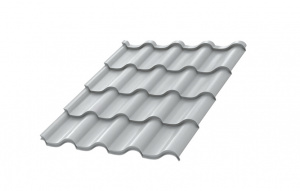 Металлочерепица МП Монтерроса-X NormanMP (ПЭ-01-9010-0.5)